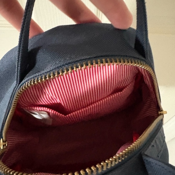 SALE Herschel Supply Company Navy Mini Backpack - Picture 3 of 5